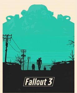 Poster Fallout 3 Diamond Painting