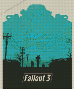 Poster Fallout 3 Diamond Painting