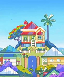 Queenslander House Diamond Painting