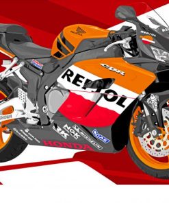 Repsol Honda Art Diamond Painting