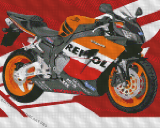 Repsol Honda Art Diamond Painting