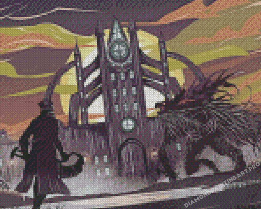 Bloodborne Game Diamond Painting