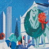 Chicago Christmas Diamond Painting