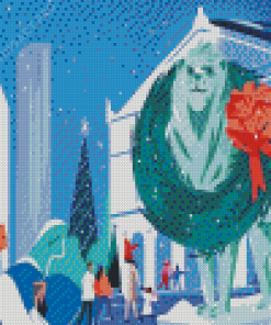 Chicago Christmas Diamond Painting