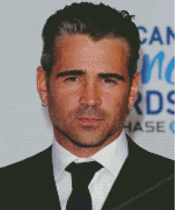 Irish Actor Colin Farrell Diamond Painting