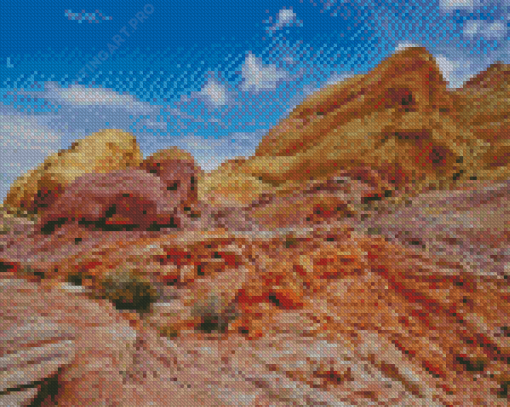 Valley Of Fire State Park Diamond Painting