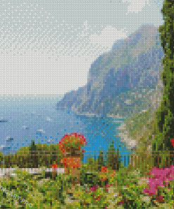 Italy Capri Seascape Diamond Painting