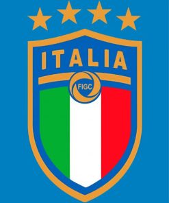 Italy National Football Team Logo Diamond Painting