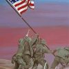 Iwo Jima Art Diamond Painting