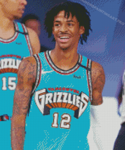 Ja Morant Art Diamond Painting