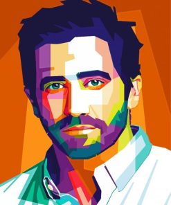 Jake Gyllenhaal Pop Art Diamond Painting