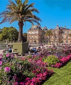 Jardin Du Luxembourg Diamond Painting