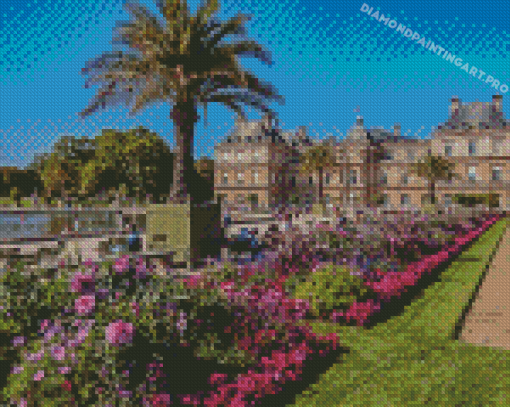 Jardin Du Luxembourg Diamond Painting