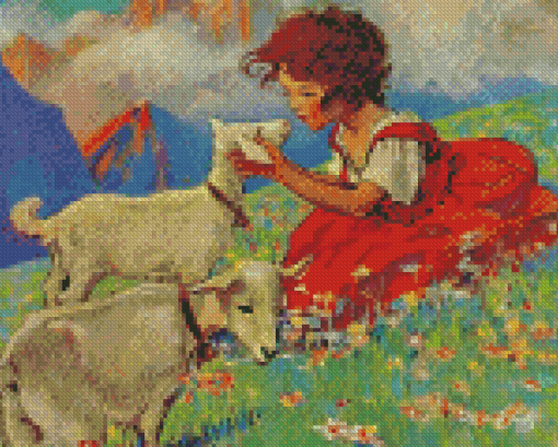 Jessie Willcox Smith Art Diamond Painting