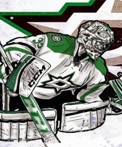 Kari Lehtonen Dallas Stars Diamond Painting