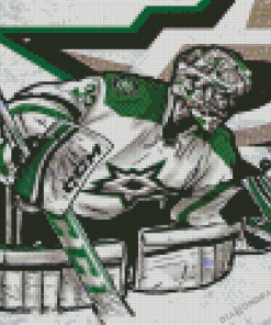 Kari Lehtonen Dallas Stars Diamond Painting