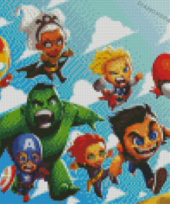 Kids Marvel Diamond Painting