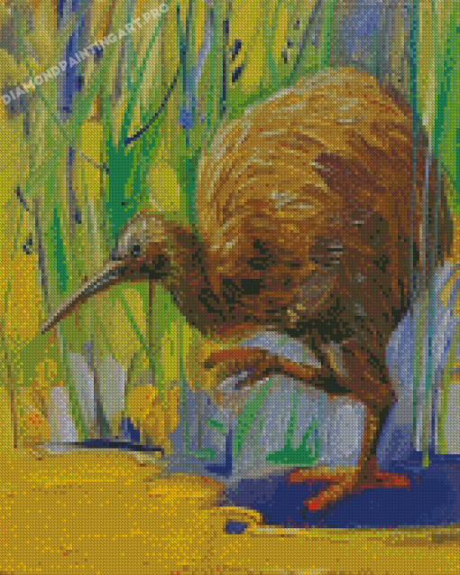 Kiwi Bird Art Diamond Painting