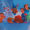 Lilo And Stitch Disney Winter Diamond Painting