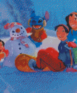 Lilo And Stitch Disney Winter Diamond Painting