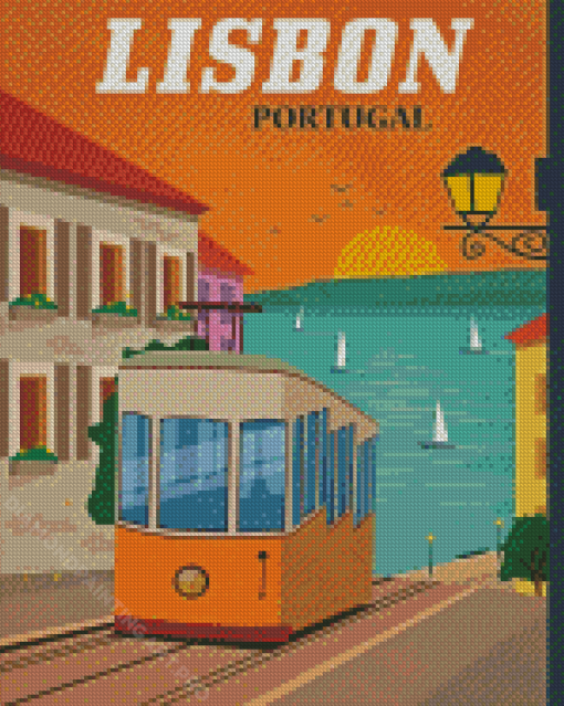 Lisbon Diamond Painting