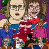 Little Britain Lou And Andy Diamond Painting