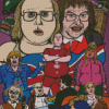 Little Britain Lou And Andy Diamond Painting