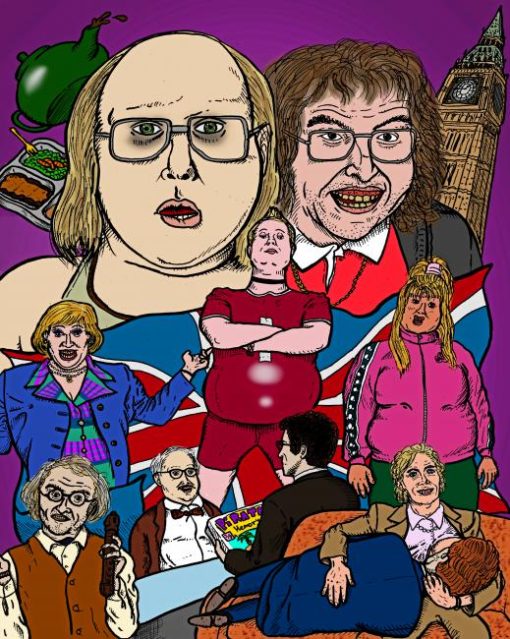 Little Britain Lou And Andy Diamond Painting