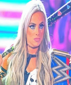 Liv Morgan American Professional Wrestler Diamond Painting