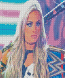 Liv Morgan American Professional Wrestler Diamond Painting