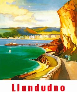 Llandudno Poster Diamond Painting