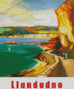 Llandudno Poster Diamond Painting