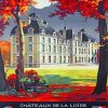 Loire Castle Poster Art Diamond Painting