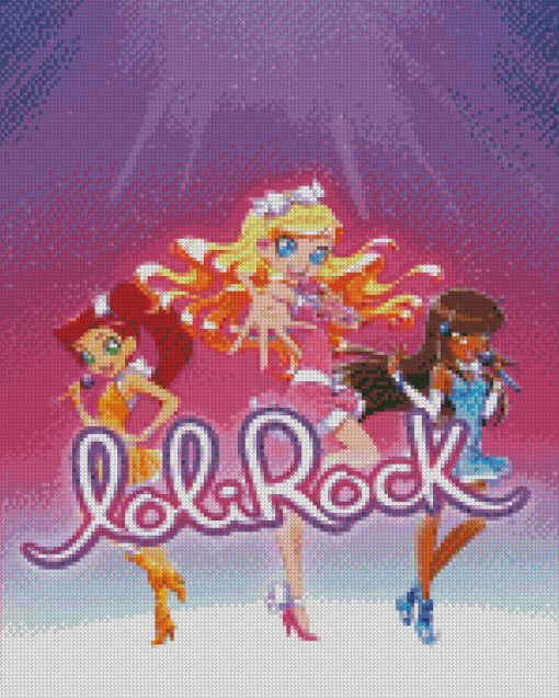 Lolirock Poster Diamond Painting