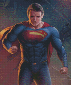 Man Of Steel Diamond Painting