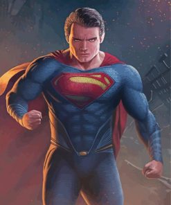 Man Of Steel Diamond Painting