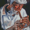 Man Smoking Diamond Painting