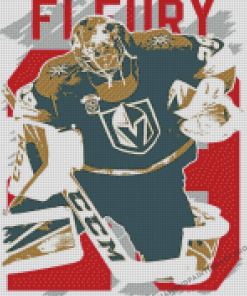 Marc Andre Fleury Poster Diamond Painting