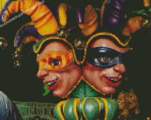 Mardi Gra Mask Art Diamond Painting
