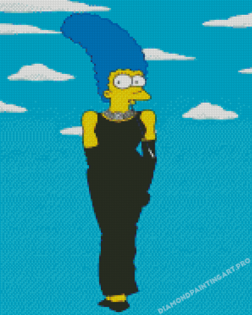 Marge Simpson Diamond Painting