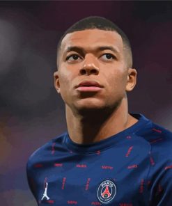 Mbappé Paris St Germain Diamond Painting