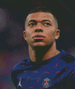 Mbappé Paris St Germain Diamond Painting