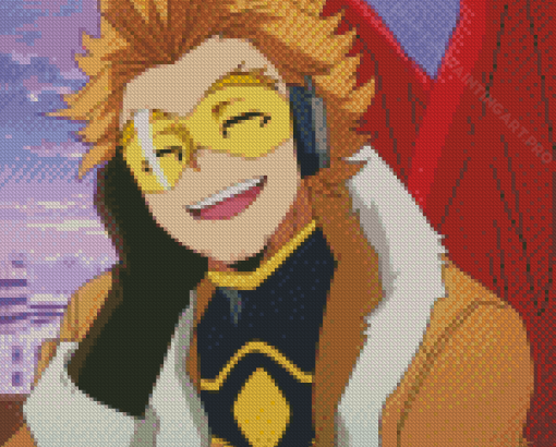 Mha Hawks Diamond Painting