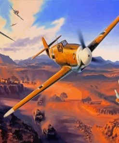 Military Ww2 Aeroplanes Diamond Painting