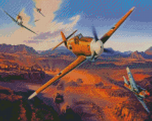 Military Ww2 Aeroplanes Diamond Painting