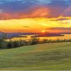 Moosehead Lake Maine Sunset Diamond Painting