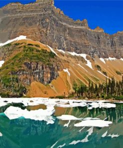 Montana Iceberg Lake Diamond Painting