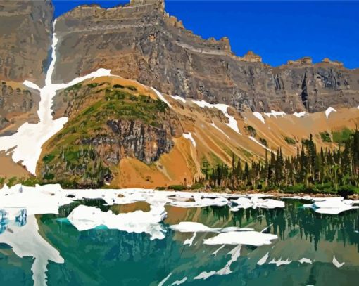 Montana Iceberg Lake Diamond Painting