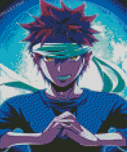 Moonlight Soma Yukihira Diamond Painting