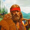 Mountain Man Diamond Painting